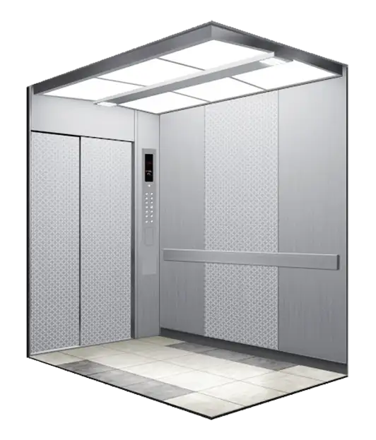 A Hairline stainless steel hospital bed lift cabin design