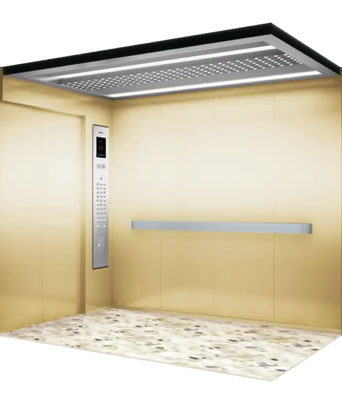 Premium hospital bed elevator cabin design