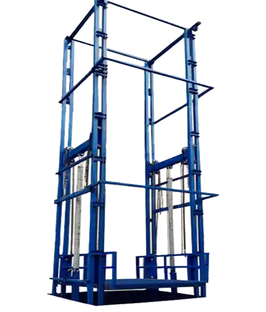 A industrial Hydraulic Freight Elevator