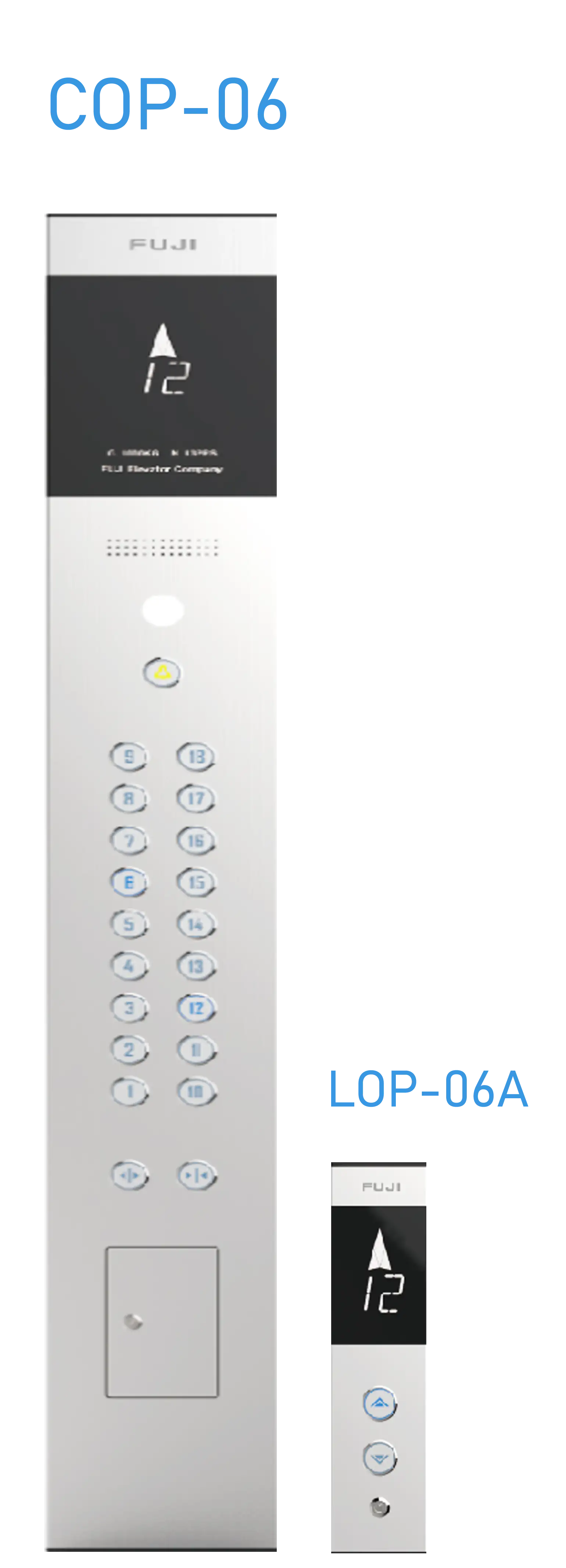 elevator stanless steel lop & cop