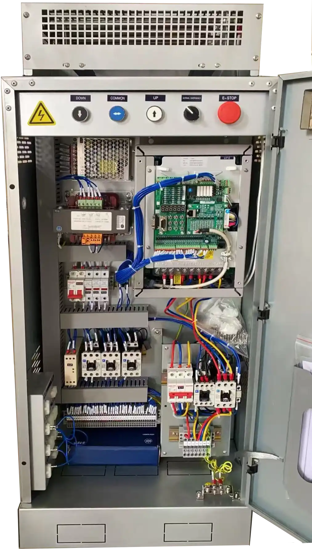 an elevator control cabinet
