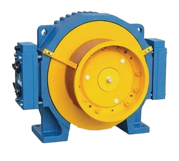 FUJI Japan Gearless PMSM Traction Machine